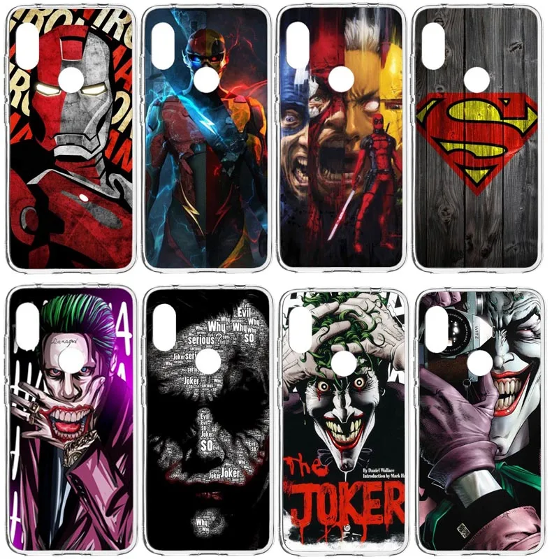 Очаровательный Marvel Мстители Капитан Америка Дэдпул идеальный чехол для Xiaomi Mi