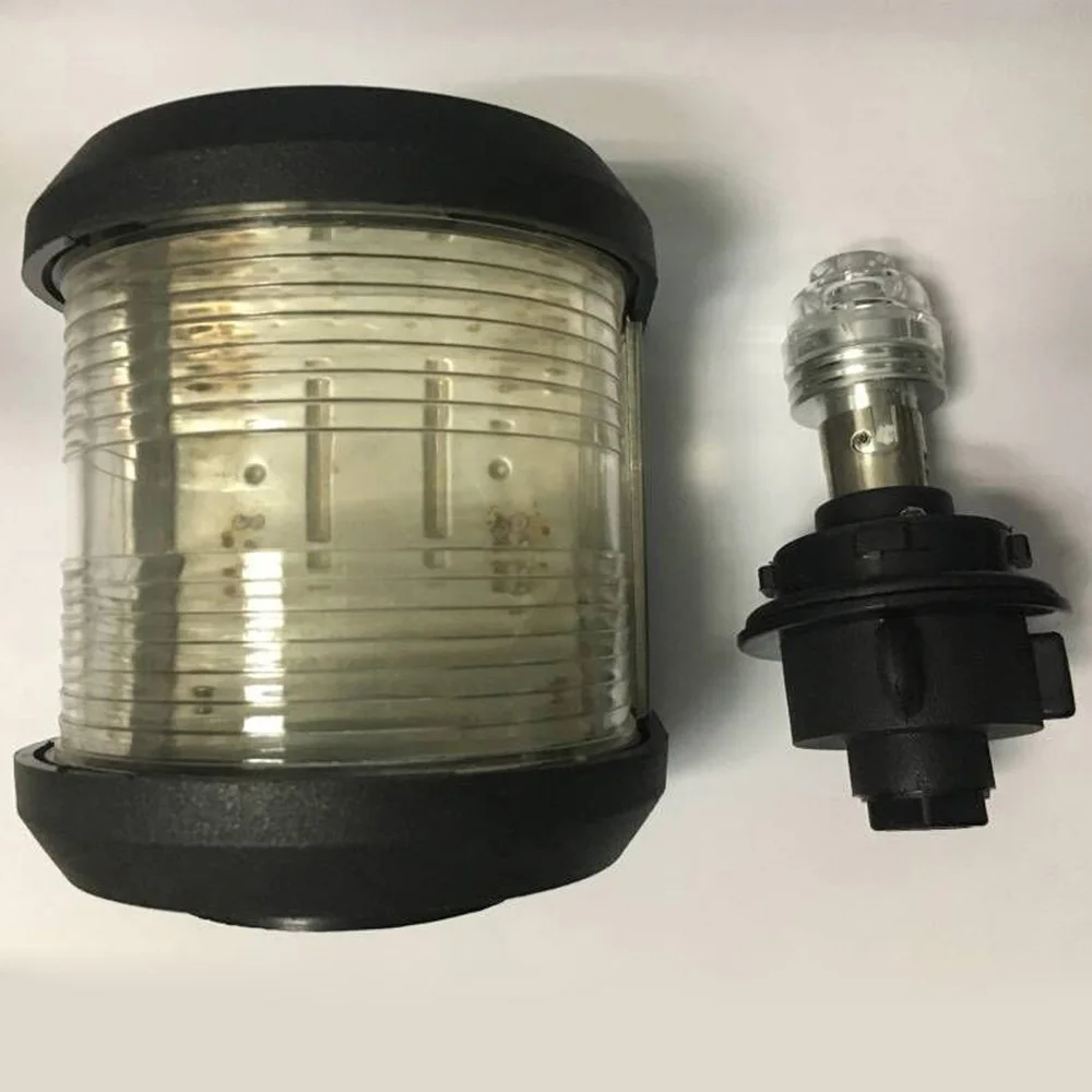 12V Светодиодный светильник для морской лодки, яхты, навигации, красный, зеленый, с правого борта, белый сигнальный светильник