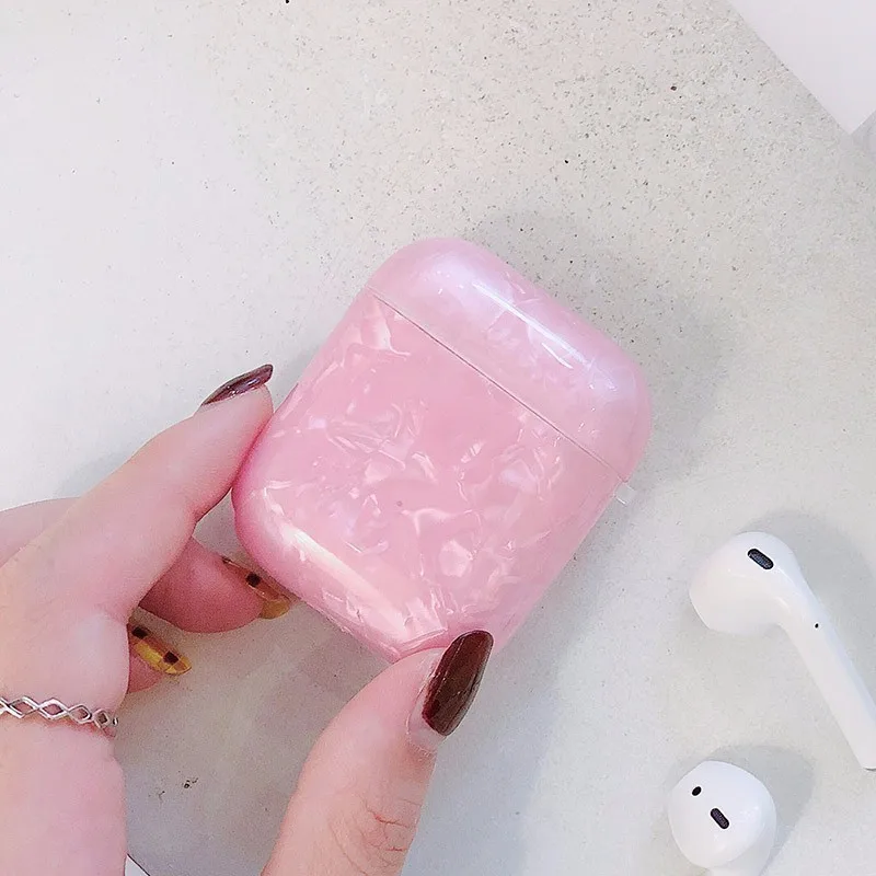 VOZRO мультфильм беспроводной Bluetooth наушники чехол для Apple Airpods наушники чехол s для Airpods 2 защитный чехол - Цвет: Pink
