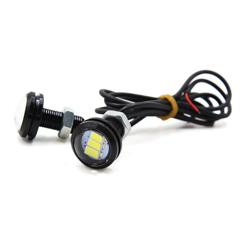 Automobiles Led Light 23MM Eagle Eye Ultra-Thin Screw Counter-Reverse Motorcycle Refit Lamp License Car | Автомобили и мотоциклы