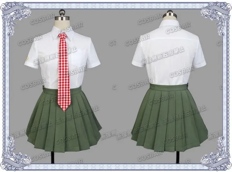 Новинка костюмы для косплея данганронпа данганганронпа ронпа чихиро фуцзянсаки