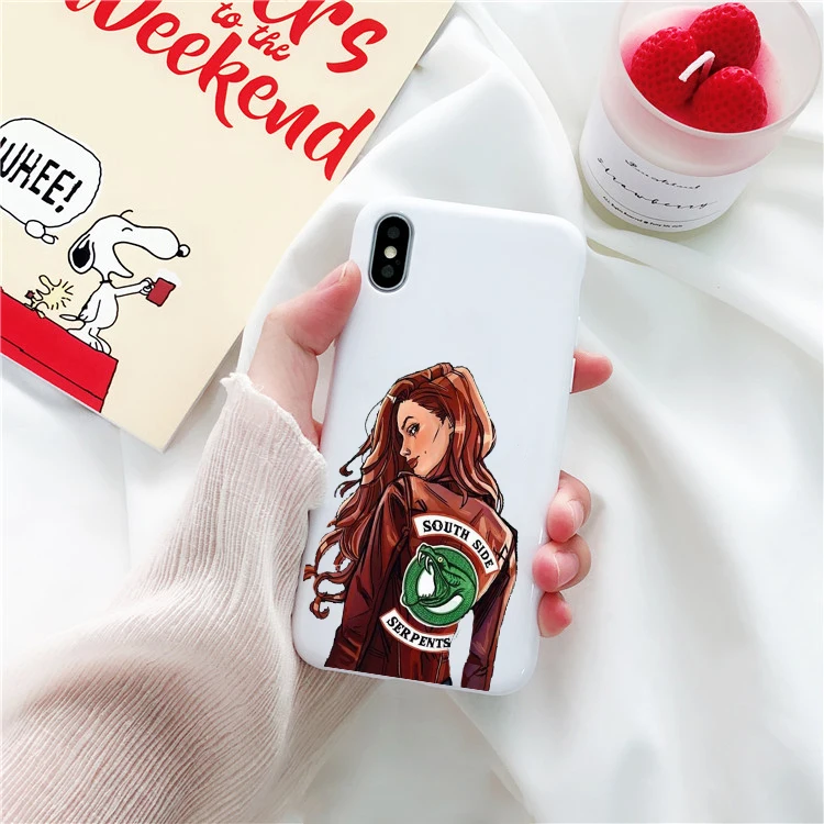 Мягкий силиконовый чехол American TV Riverdale для iphone 8 8plus 6 6s 6plus 7plus X XS XR 11 pro чехлы