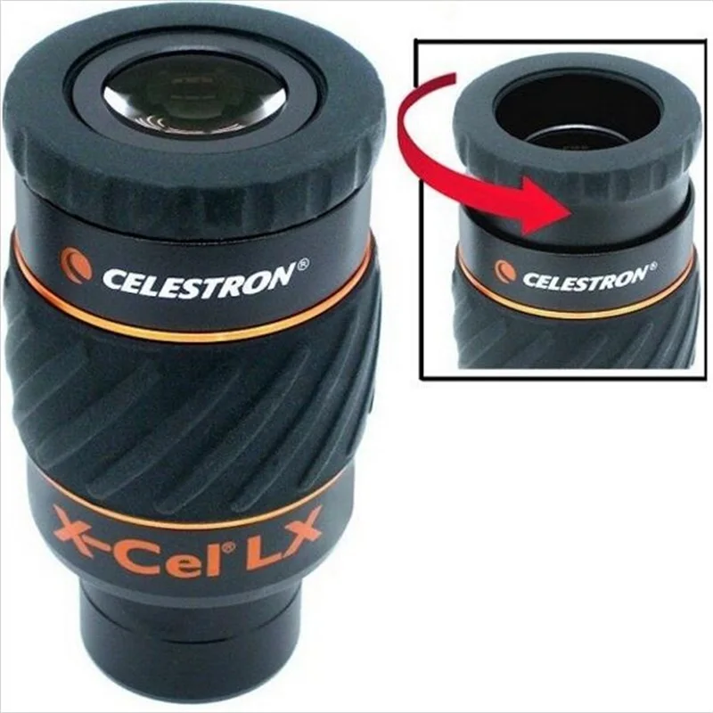 Окуляр Celestron X-CEL LX 25 мм широкоугольный высокое разрешение большой калибр мощный |