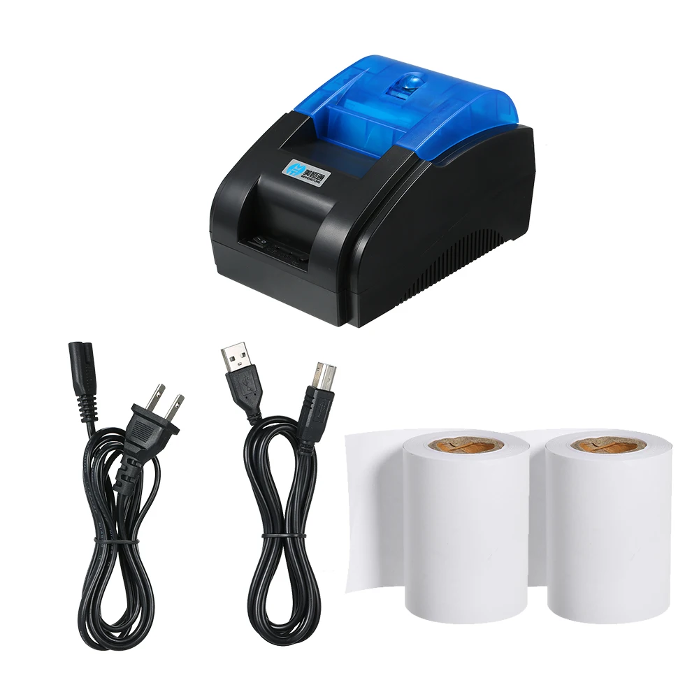 58 мм USB/Bluetooth термальный принтер этикеток BT принтер qr-код наклейка со штрих-кодом термоклеевой одежды принтер этикеток