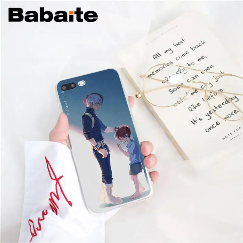 A13 Babaite Dabi Boku no My Hero Academia TPU Soft Silicone Phone Case for iPhone 5 5Sx 6 7 7plus 8 8Plus X XS MAX XR 10 Case - Цвет: A13