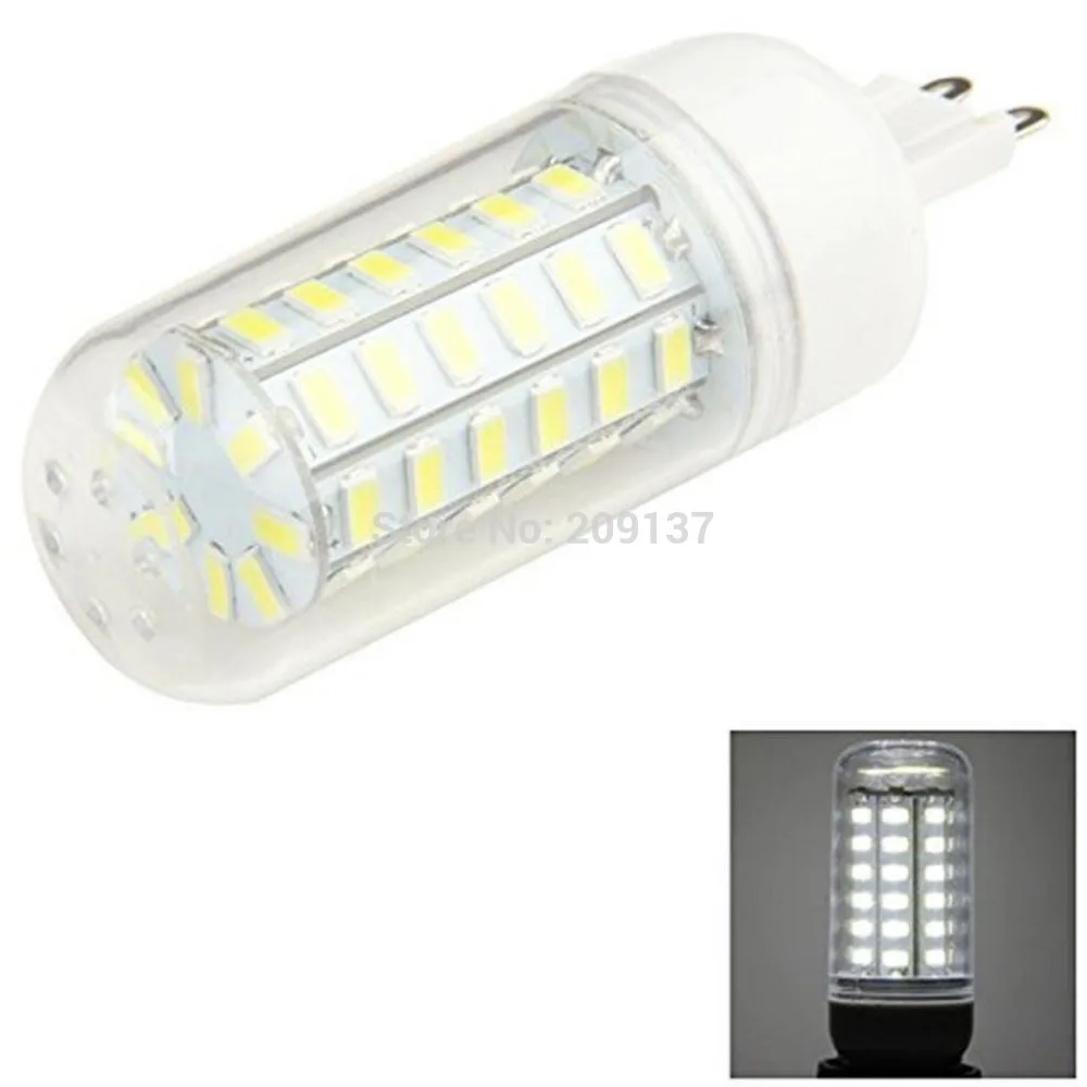 50 шт. smd5730/5630 18 Вт E27 G9 E14 56led 1500LM 360 градусов Светодиодная кукурузная лампа 220 В