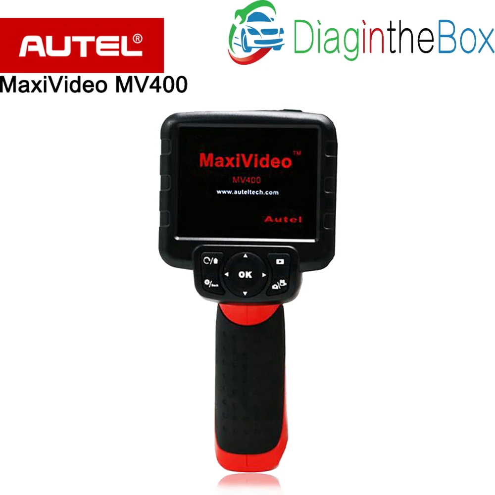Autel Maxivideo MV400 Цифровой инспекции диагностический Видеоскоп Камера Boroscope эндоскопа