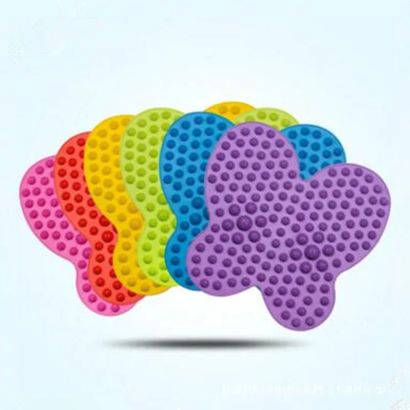 

Китайский рефлексологический камень для ходьбы, массажер для снятия боли в ногах, коврик для ухода за здоровьем, пластина для прессования пальцев и акупрессуры с бабочкой