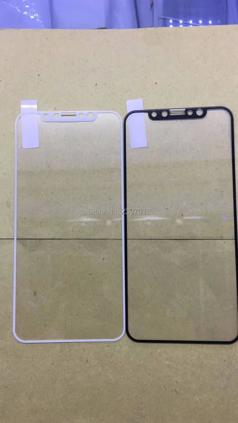 SZAICHGSI полное покрытие из твердого закаленного стекла Защита экрана для iphone x без