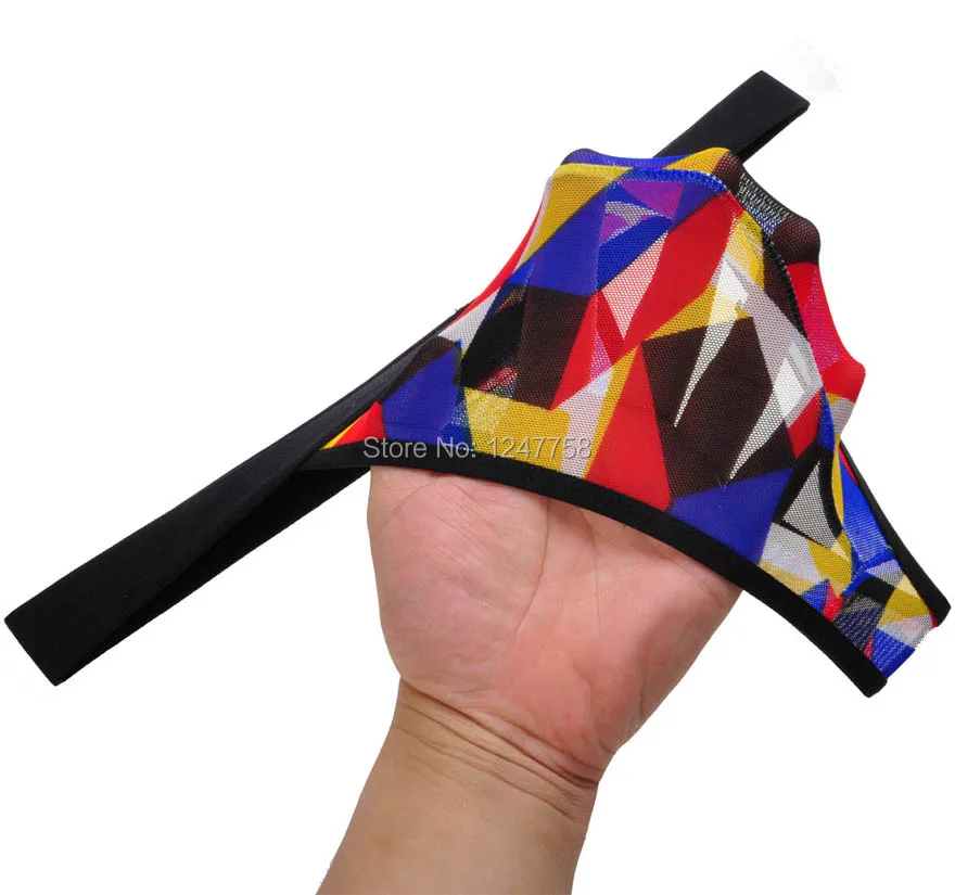 Мужские стринги из микро-пряжи Т-образные Трусы-танга бандаж на пряжке джоки для