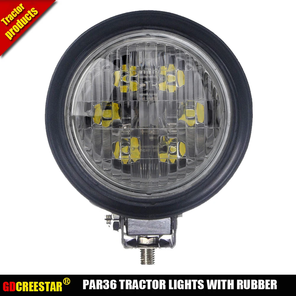 PAR36 круглый светодиодный луч потока 6 ламп грузовик трактор авиационный рабочий