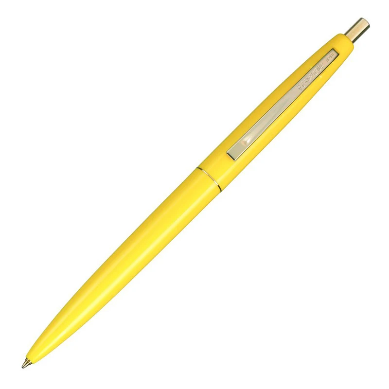 Япония BIC Ограниченная серия винтажная цветная шариковая ручка CLIC GOLD 0,7 мм шариковая ручка 1 шт - Цвет: Yellow