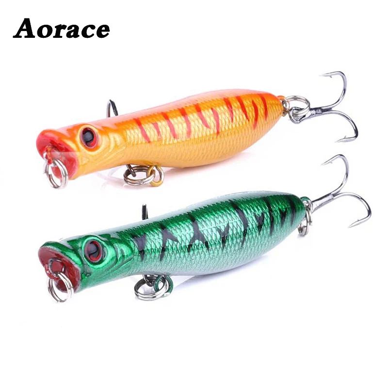 1 шт. жесткие пластиковые приманки для дайвинга и рыбалки 6 см 5G 8 # крючки верхний