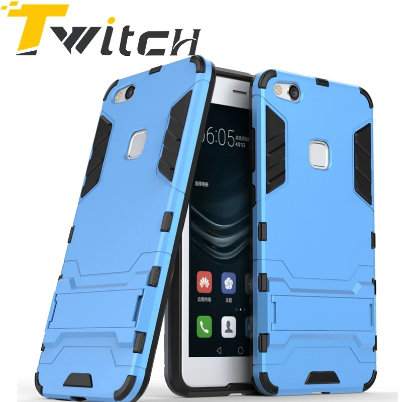 Дергаться для Huawei P10 Lite силиконовый чехол Armor крышка Мягкий ТПУ Coque телефон Fundas