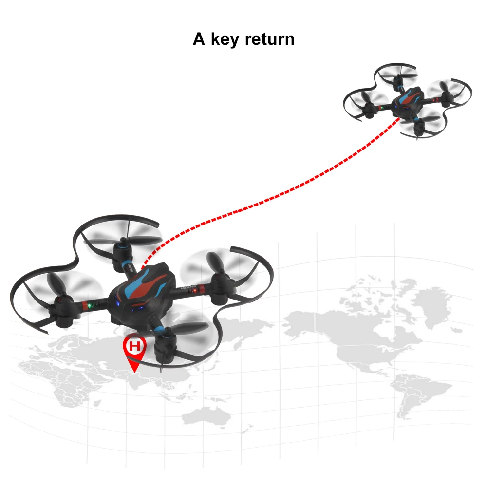LiDiRC L18 RC Дрон DIY Land & Sky 2 в 1 высокая точность режима баланс автомобиля с 3D Flips Quadcopter