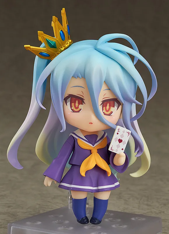 NO GAME NO LIFE Shiro 653/Sora 652 Nendoroid ПВХ фигурка Коллекционная модель игрушки