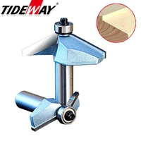 tideway industrial grade 30 degree angle woodworking cutter chamfering milling cutter trimming machine carving router bits