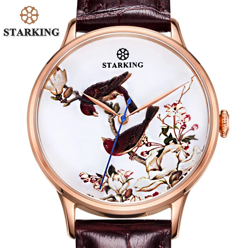 Часы STARKING мужские наручные из нержавеющей стали роскошные классические