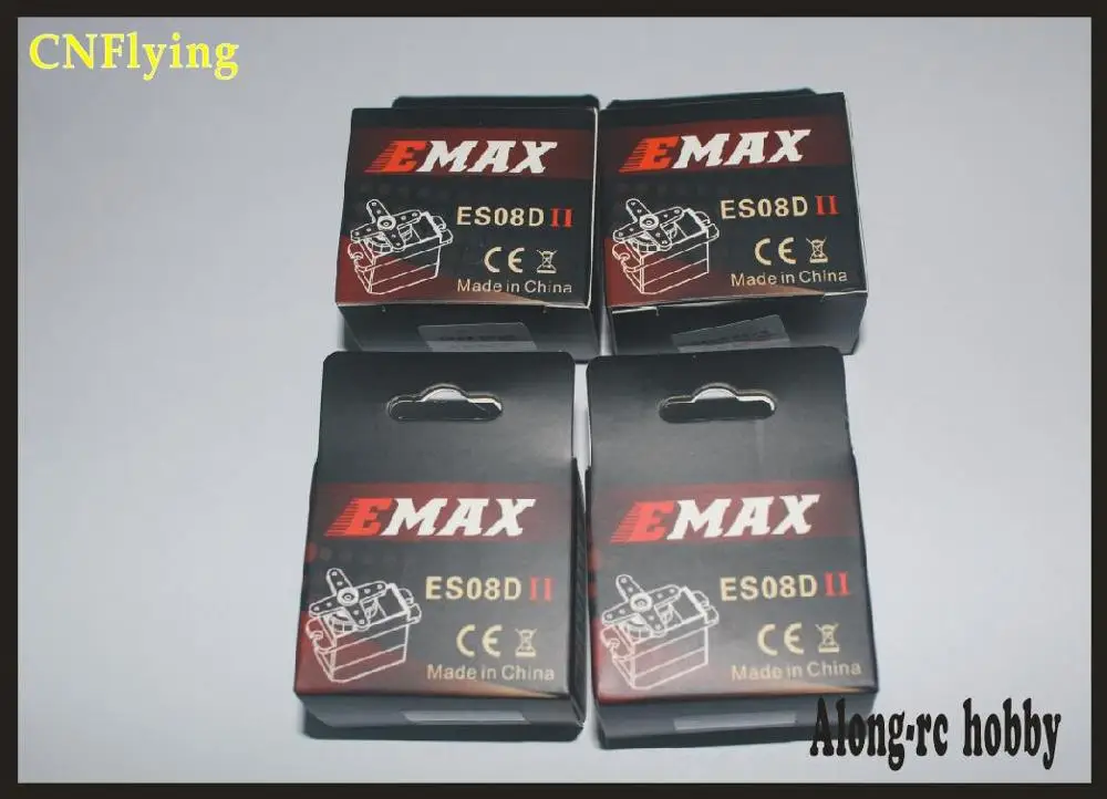 Бесплатная доставка 4 шт. оригинальный EMAX ES08D II ПЛАСТИКОВЫЙ цифровой микро