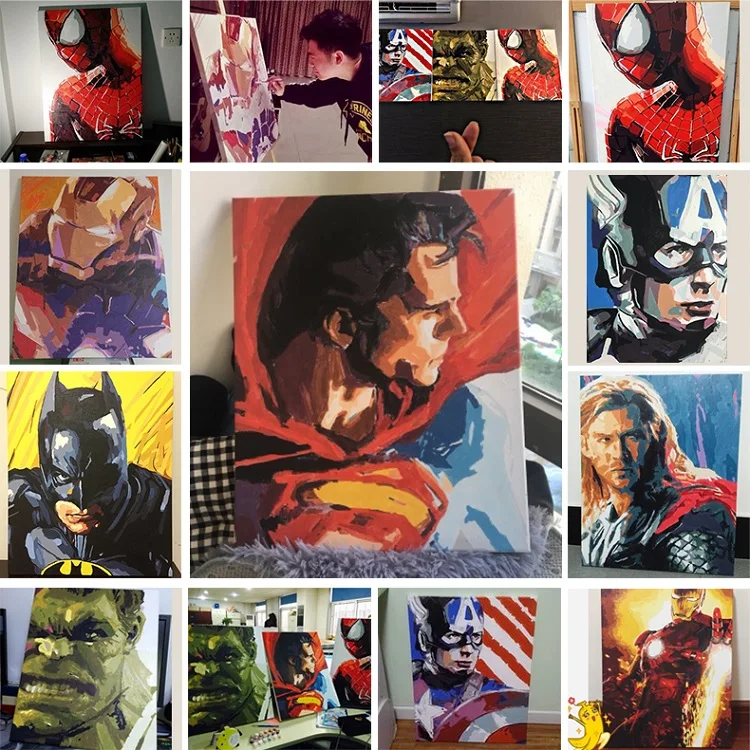 Marvel Arrow DIY Digital Painting By Numbers | Дом и сад