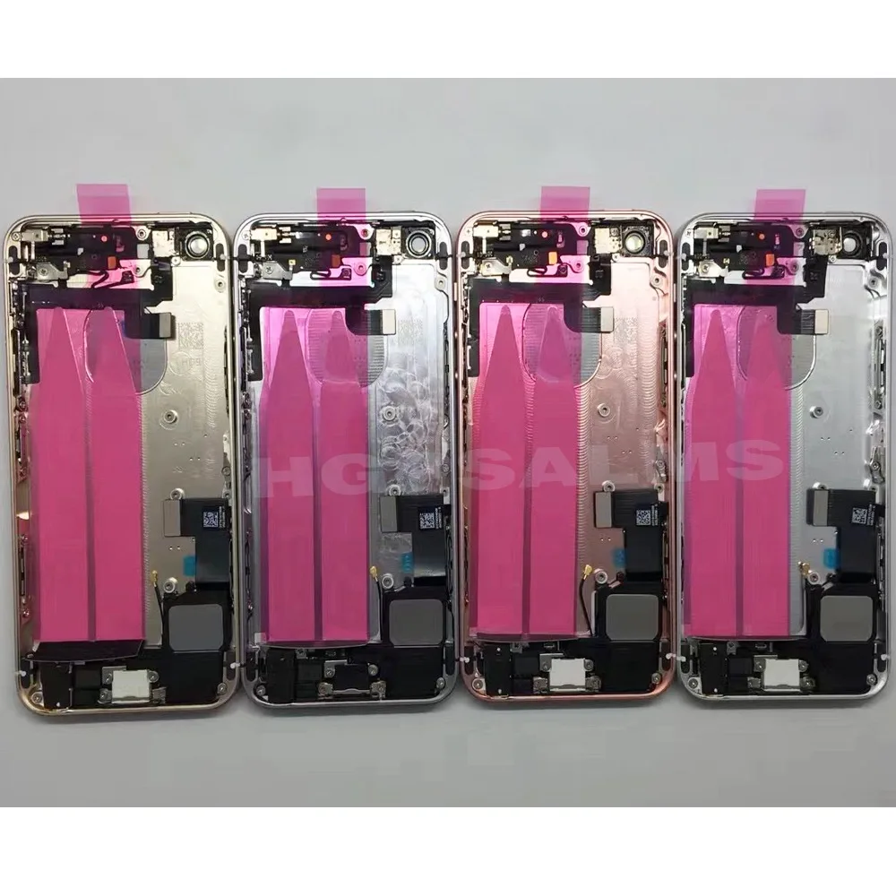 Новый полный корпус для iPhone SE средняя рамка Шасси задняя крышка батарейного