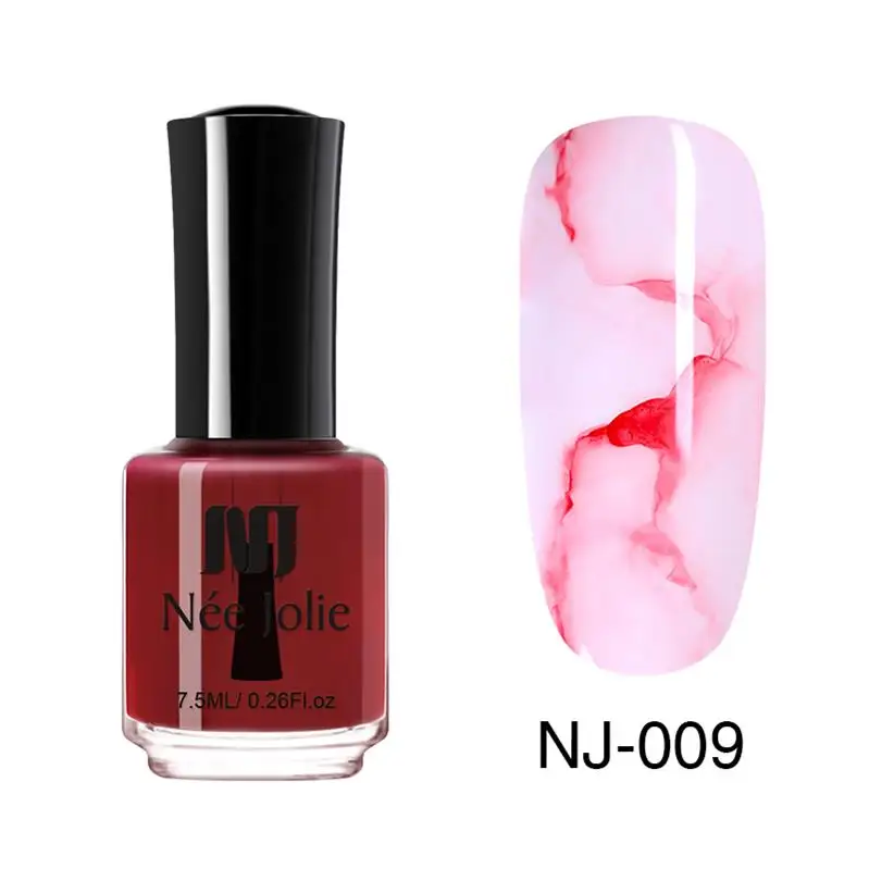 7.5ml Nail Ink-09 NEE JOLIE 8 мл Лак для ногтей Базовое покрытие верхнее покрытие матовый лак протектор масло для ногтей лак для ногтей - Цвет: 7.5ml Nail Ink-09