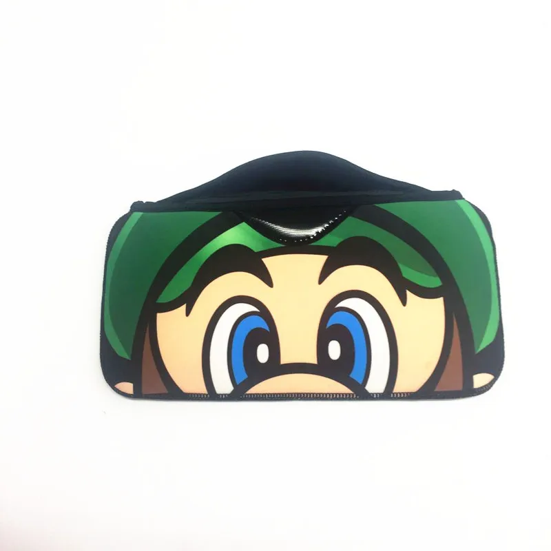 Nintend switch accessories Nylon PU Marios case bag for nintendo console and | Электроника