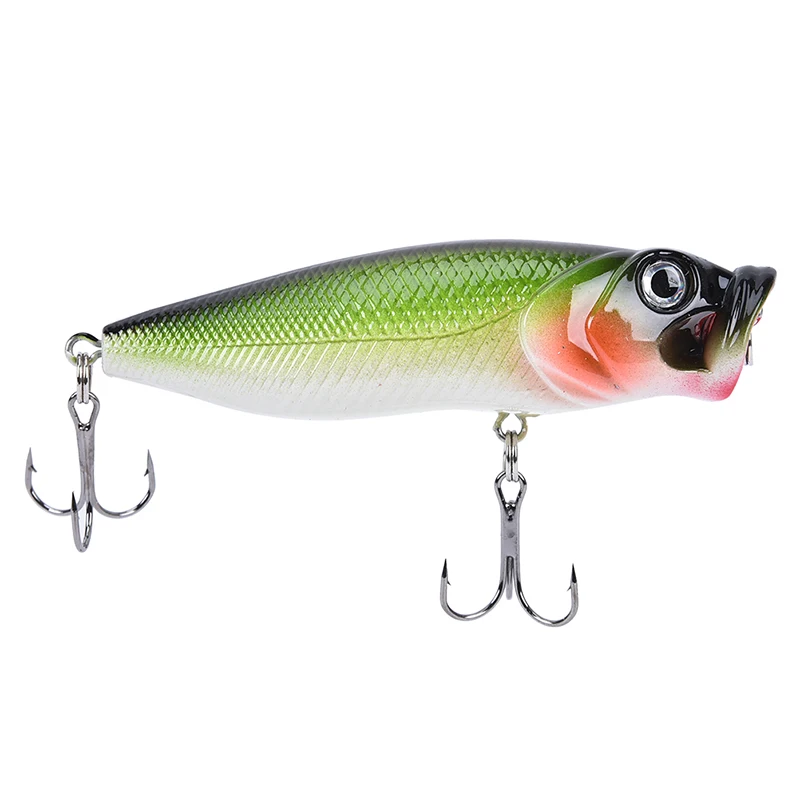 Рыболовные приманки Пластиковые твердые рыболовные крючки 1 шт. Minnow 6-11 см 3D глаза