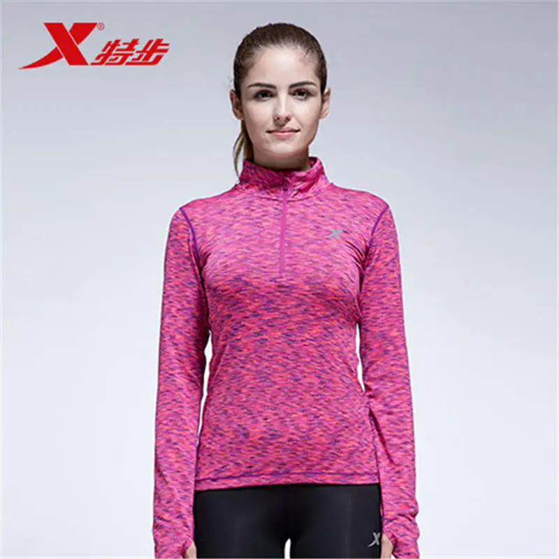 Xtep женская обувь на застежке-молнии солнцезащитный крем спортивное пальто Бег