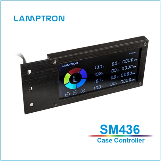 Контроллер корпуса Lamptron SM436 PCI вентилятор/ШИМ скоростной вентилятор/контроллер