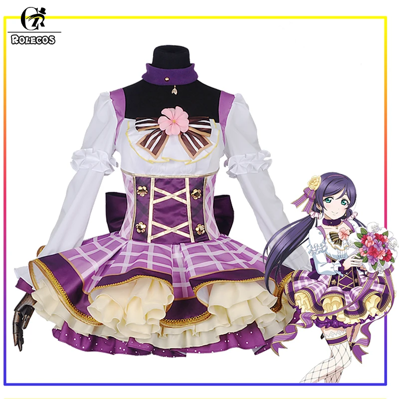 Косплей костюм ROLECOS с аниме LOVE LIVE Женский букет для пробуждения любви всех