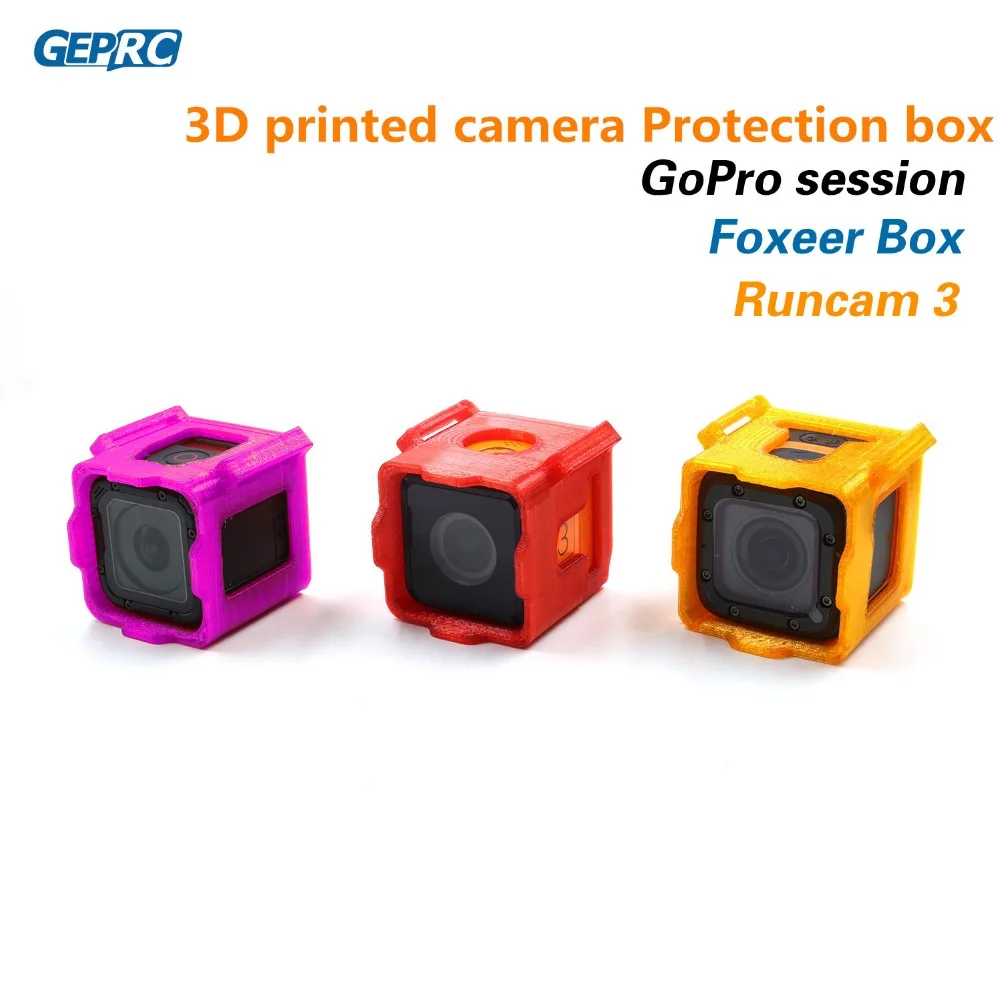 Защитная коробка GEPRC для спортивной камеры gopro /foxeer /runcam с 3D принтом используется
