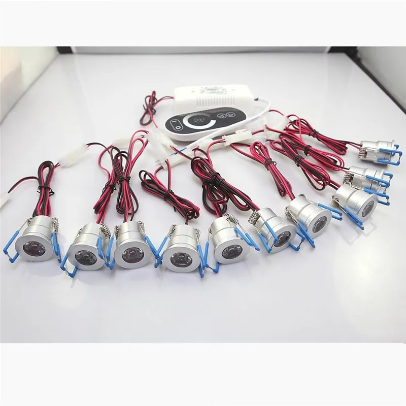 Светодиодный мини-прожектор светодиода с регулируемой яркостью 1 Вт 3 cree AC110V 220 В CE