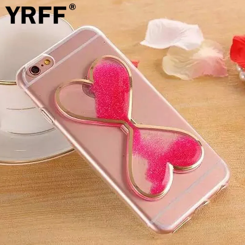 YRFF чехол с песочными часами для iPhone 5 мягкий из искусственной кожи iphone 6 6S Plus 7 8 plus X