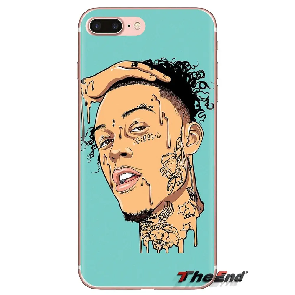 Прозрачный мягкий чехол для Samsung Galaxy A3 A5 A7 A9 A8 Star A6 Plus 2018 2015 2016 2017 Lil Skies |