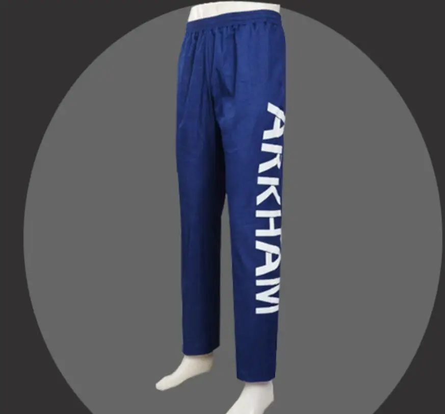 pants Темный рыцарь отряд самоубийц Джаред Лето Джокер костюм для мужчин Харли Квинн косплей кожаная куртка брюки взрослых Хэллоуин Мужчин - Цвет: pants