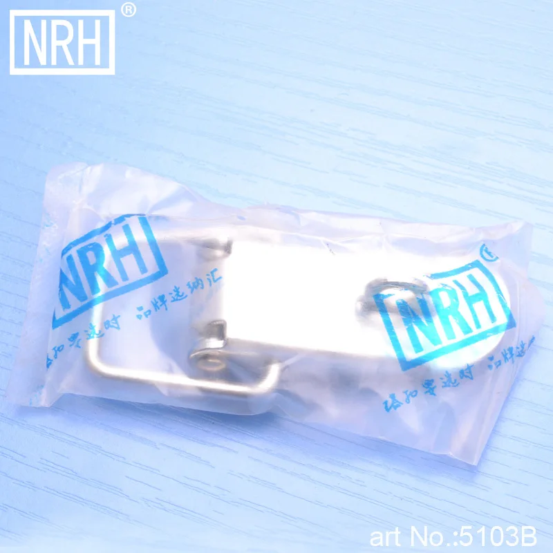 NRH 5103B cold-rolled steel hasp Factory direct sales very cheap price Wholesale and retail road case draw latch |