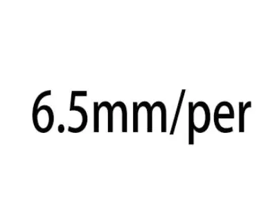 6.5mm Genuine14K 585 белого и желтого золота Push Back 8 мм 4ctw F цвет тесты положительный Выращенный в лаборатории Муассанит diamond серьги для женщин - Цвет камня: 6.5mm