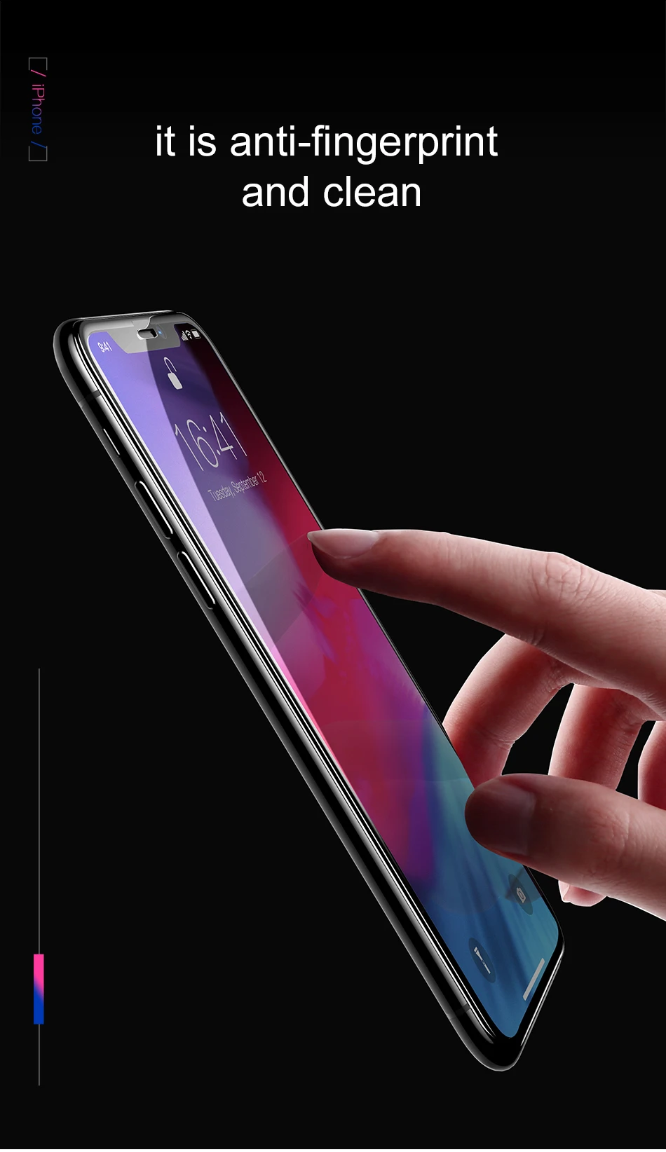Baseus 3D Защитная пленка для экрана из закаленного стекла для iPhone Xr Xs Max 0,23 мм Полное покрытие Передняя пленка Защитное стекло для iPhone Xsmax