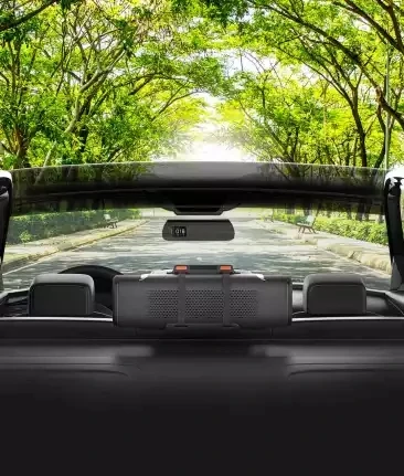 Автомобильный очиститель воздуха с OLED-экраном PM 2 5 | Канцтовары для офиса и дома