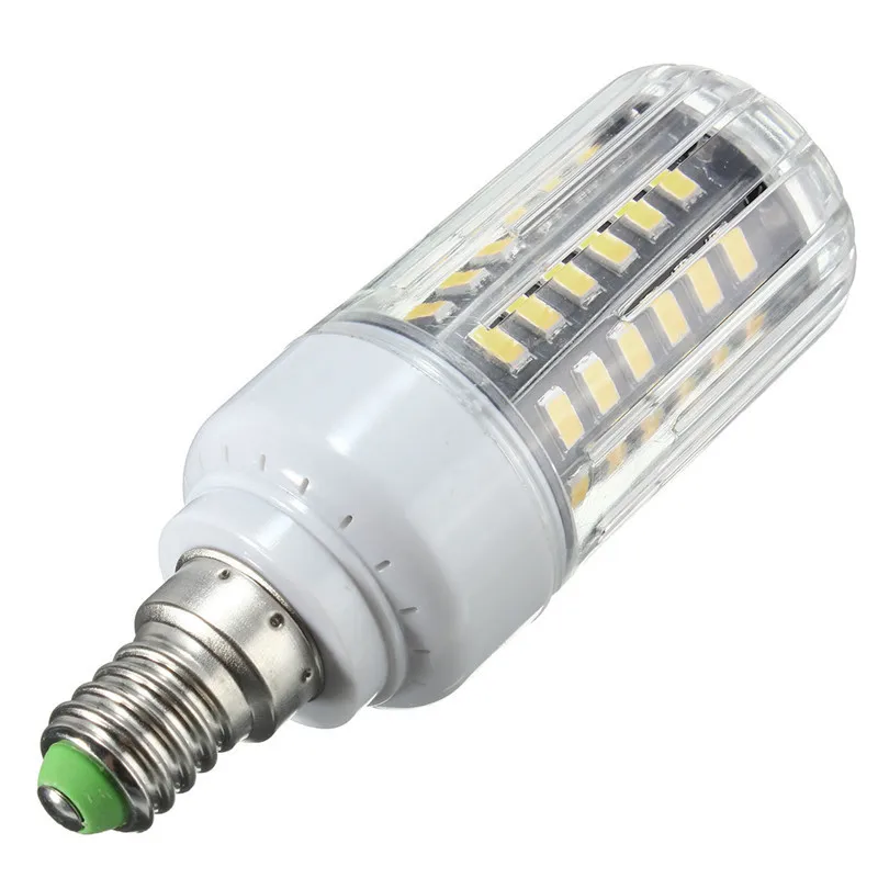 E27 E14 кукурузная лампа светильник ампулы светодиодный лампада led точечный 5736 SMD 56