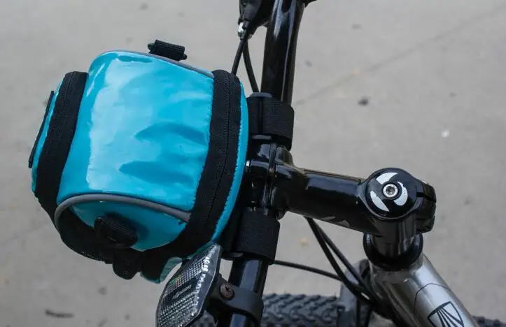 Водонепроницаемая кожаная сумка для велосипеда B SOUL|leather handlebar bag|handlebar bagbicycle bag |