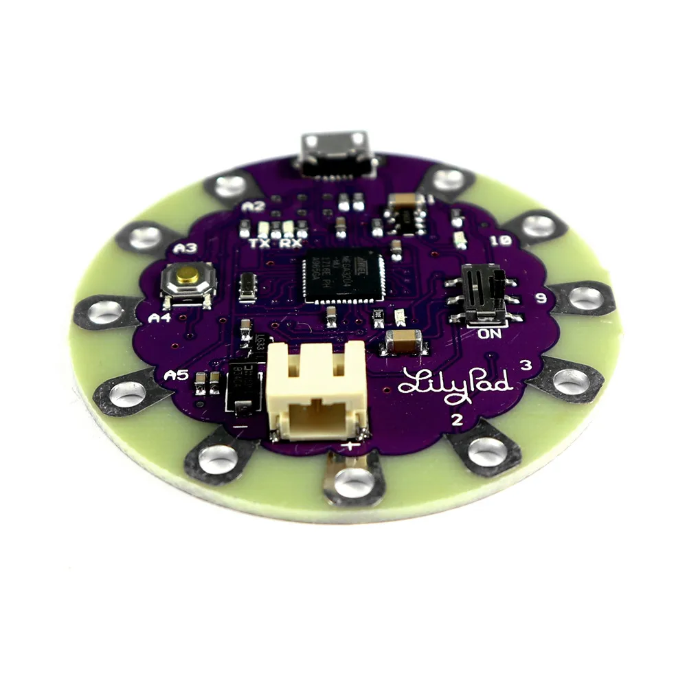 KJ349 ATmega32U4 плата LilyPad для ARDUINO USB микроконтроллер макетная | Электроника