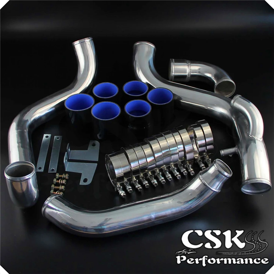 Комплект Турбо интеркулера с передним креплением подходит для Nissan 200SX 240SX S14 S15