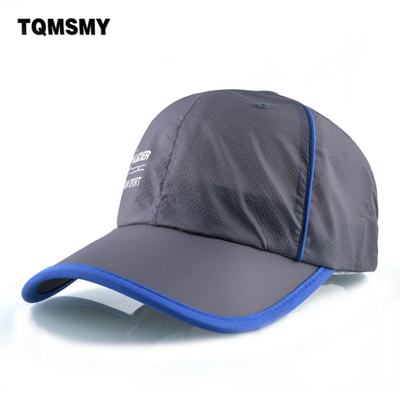 Летний Тонкий и светильник бейсболки для мужчин быстросохнущая Кепка snapback wo
