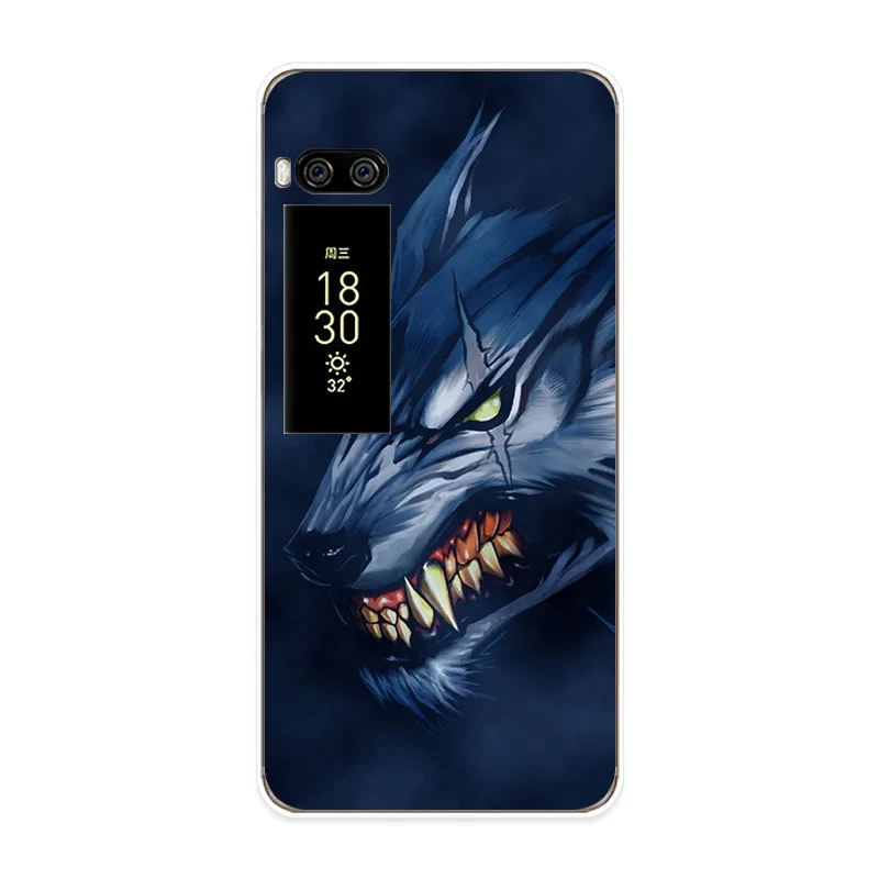 Мягкий силиконовый чехол для Meizu Pro 7, чехол s, 5,2 дюймов, Прозрачная силиконовая задняя крышка для телефона, для Meizu Pro 7 Plus, чехол Couqe - Цвет: EL5