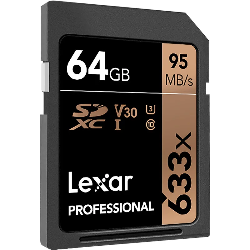 Акция! Карта памяти Lexar 32 Гб U1 64 128 ГБ 256 U3 SD SDHC класс 10 95 м/с 633x SDXC карта для 3D 4K