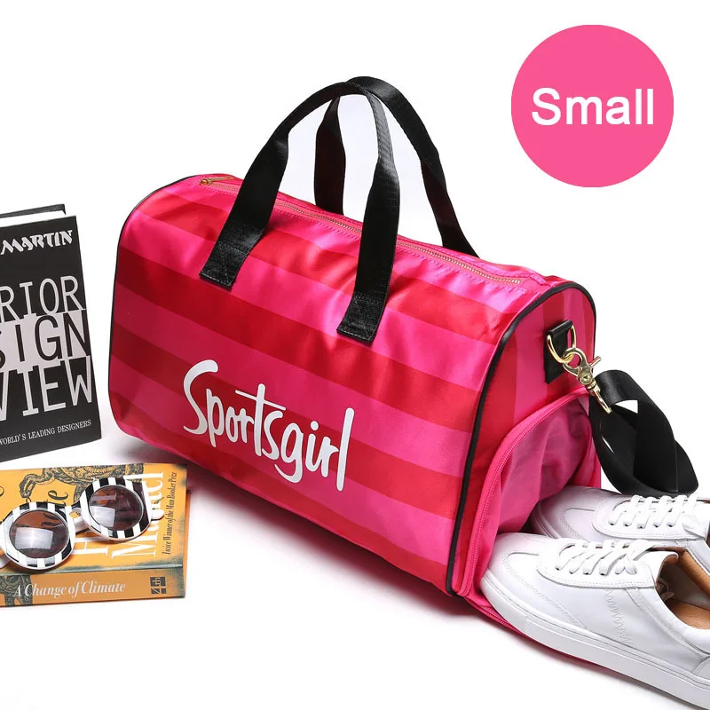 Shoes bag Small Женская спортивная сумка с вышитыми буквами для фитнеса и йоги, спортивная сумка для девушек, спортивная сумка для женщин, спортивная сумка - Цвет: Shoes bag Small