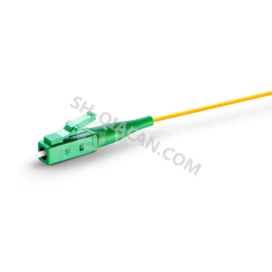 LC APC Pigtail 1 м 5 3 10 симплексный 0 9 мм куртка ПВХ одиночный режим LC/APC Ftth оптический