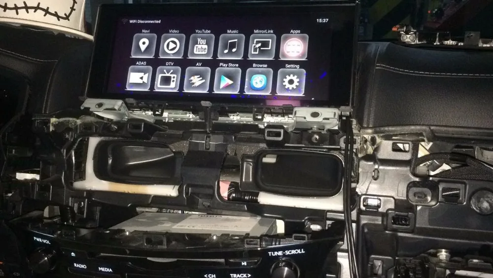 Android/carplay интерфейсная коробка для Lexus LX570 LX- 12,3 видео интерфейс с управлением мыши youtube android auto LX450d